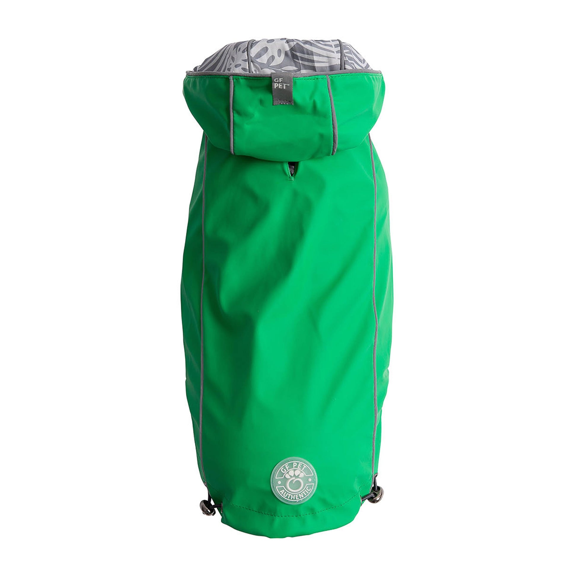 Eco-Green Reversible Dog Raincoat - Go Bold, Stay Dry Pet&Paw