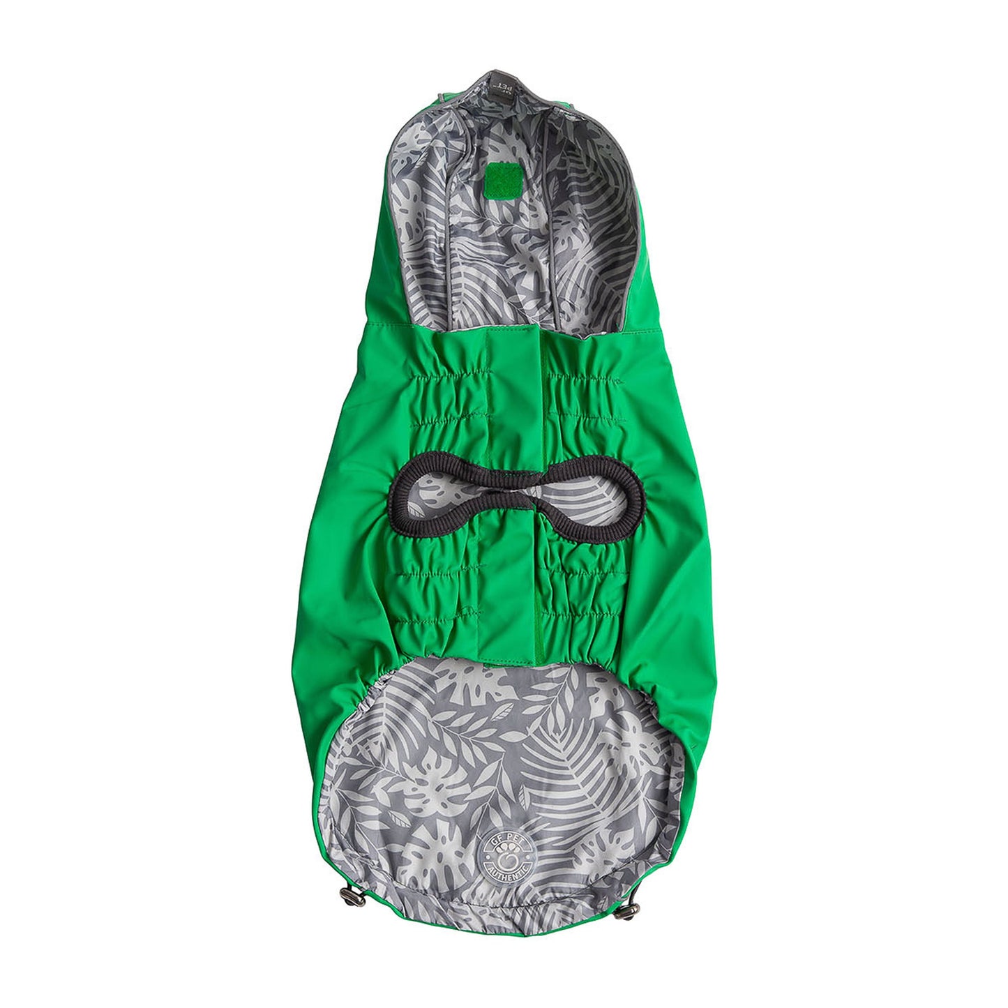 Eco-Green Reversible Dog Raincoat - Go Bold, Stay Dry Pet&Paw