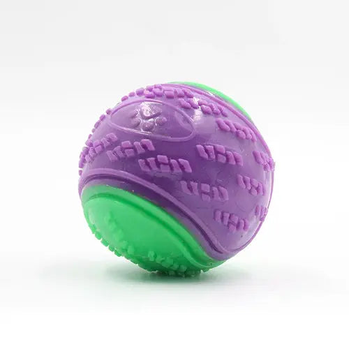 QuadPlay Wonder Ball - 4-in-1 Interactive Dog Toy for Treats, Dental Care, Play & Chewing/bite Pet&Paw