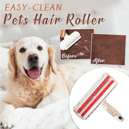 Easy-Clean Pet Hair Roller | Reusable Fur Remover | Self-Cleaning Pet Hair & Lint Removal Tool Pet&Paw