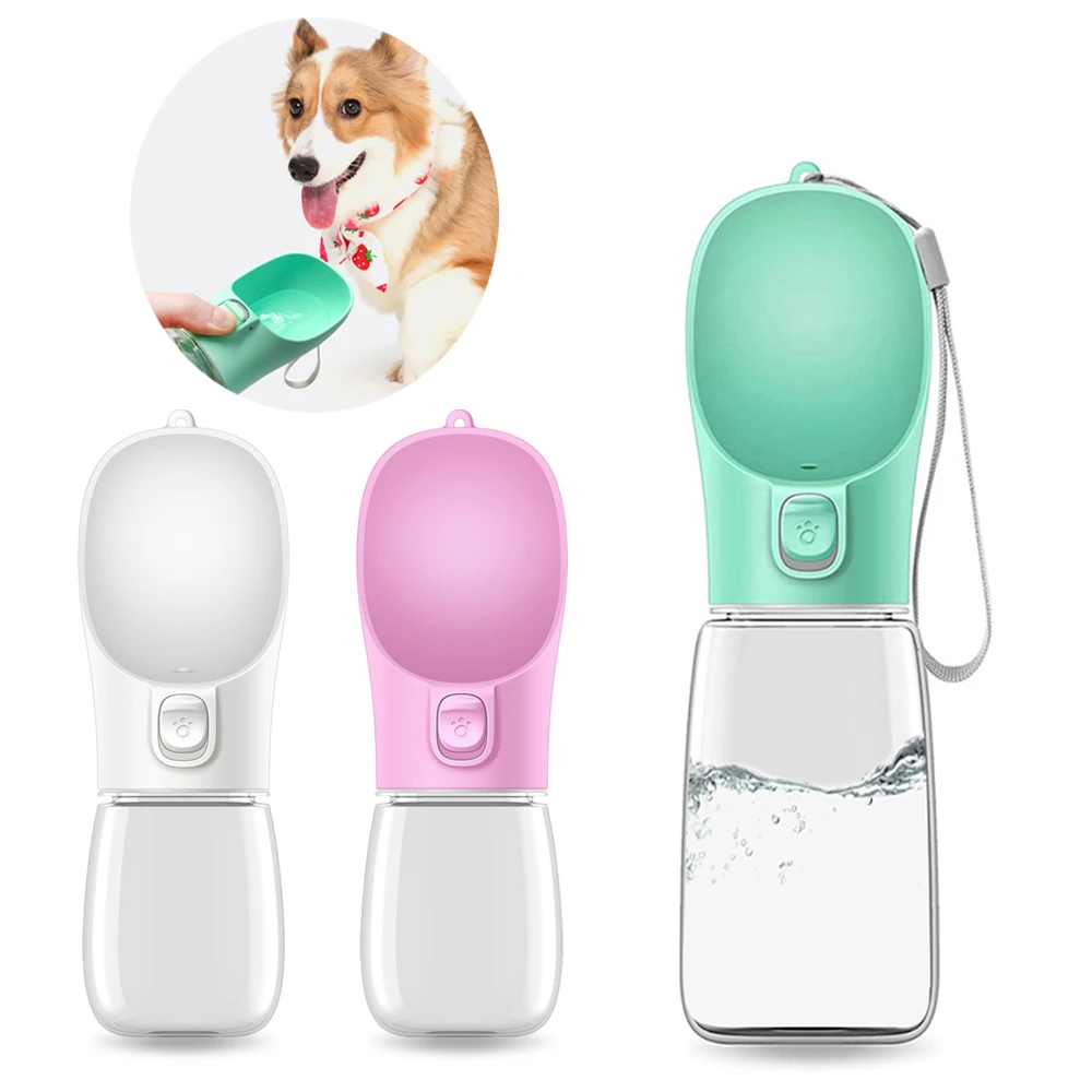 Premium Portable Dog Water Bottle | Leak-Proof Lock System | 350ml/550ml Pet Hydration Pet&Paw