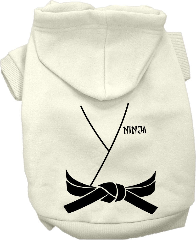 Ninja Pet Hoodie - Premium Cotton Blend Halloween Costume for Dogs & Cats Pet&Paw